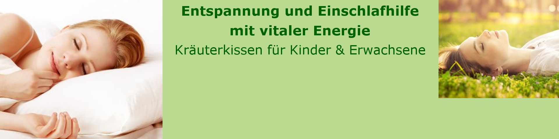 Kräuterkissen, Lavendelkissen und Duftkissen mit vitaler Tachyonen Energie.