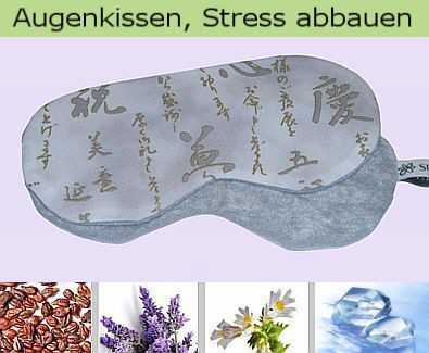 Lavendel Yoga Augenkissen und Schlafmaske