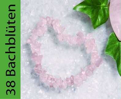Rosenquarz Armband, Edelsteinschmuck