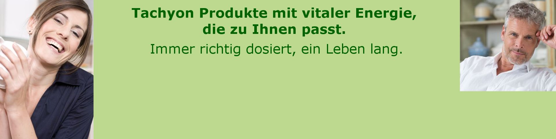 Tachyonen Produkte und Yoga Augenkissen mit vitaler Energie.